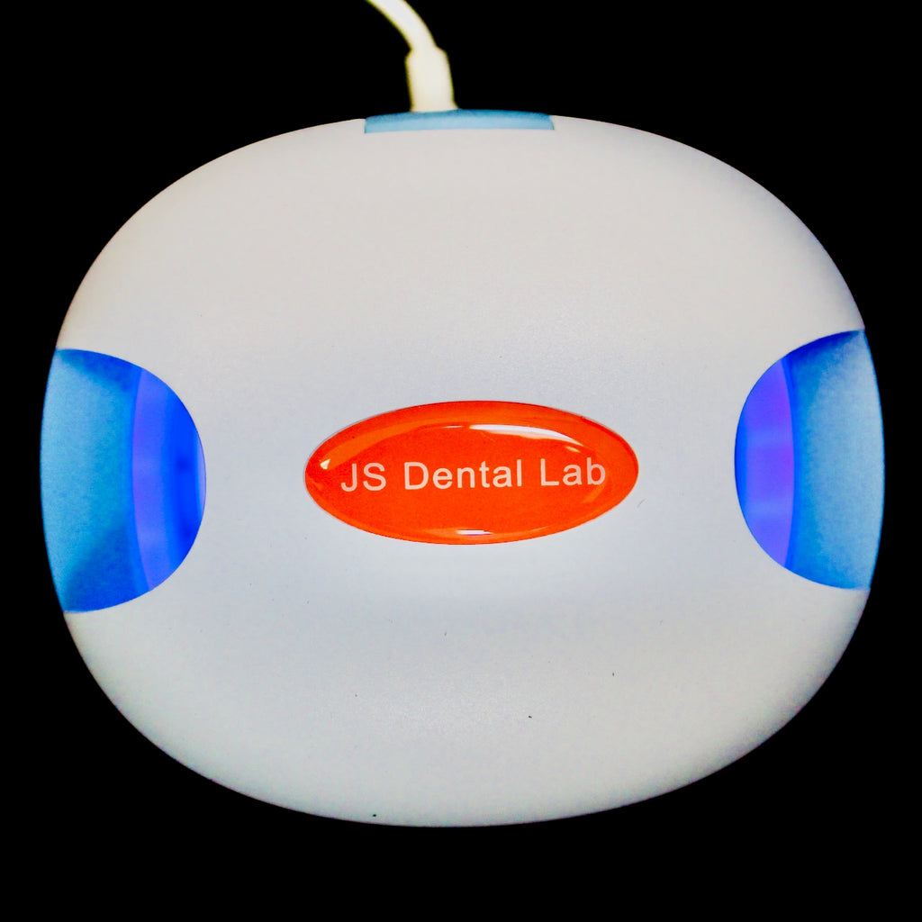 New - Ultrasonic + UVC LED Light Cleaner For Dental Appliances